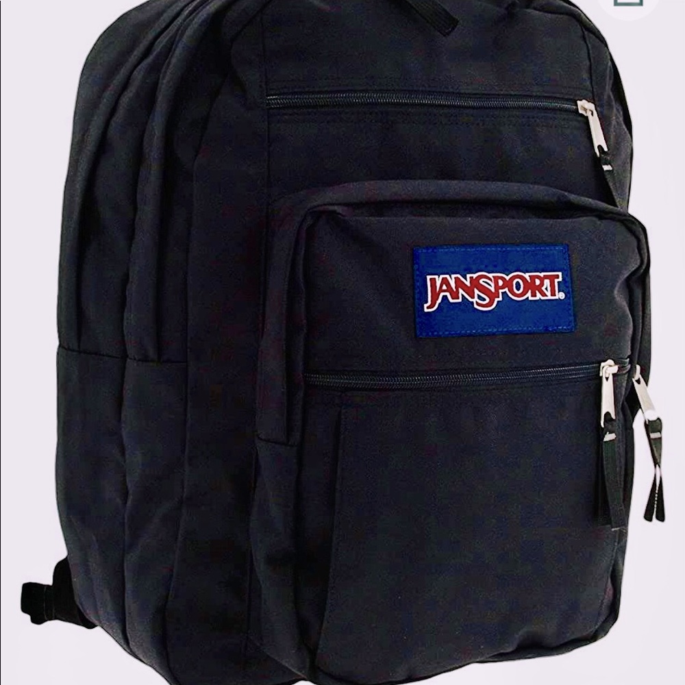 The JanSport Big Student Back Pack in Black